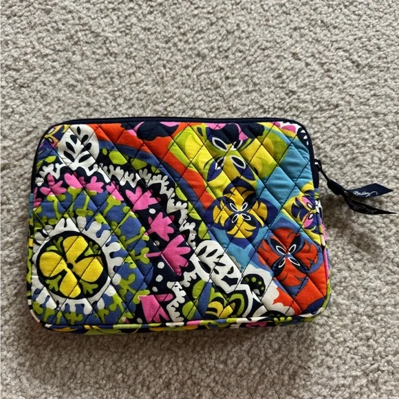 Vera Bradley Quilted Floral Pouch - Picture 2 of 3